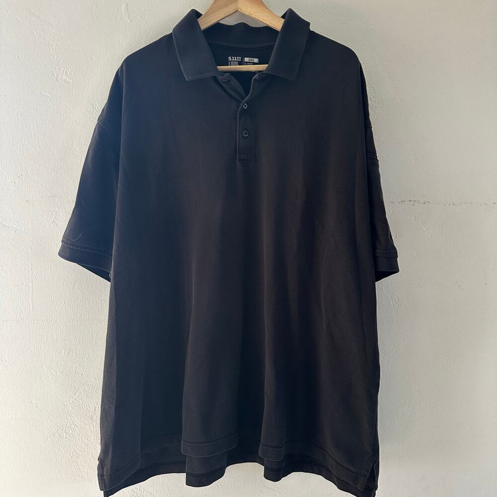 5.11 Tactical Series Short Sleeve Polo Shirts Lot Of 3 Black / Blue Size 3XL - Picture 2 of 13